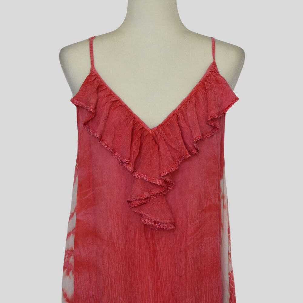 EXIST Women's Tie-dye Cover Up Pink Size L/XL - Picture 4 of 9
